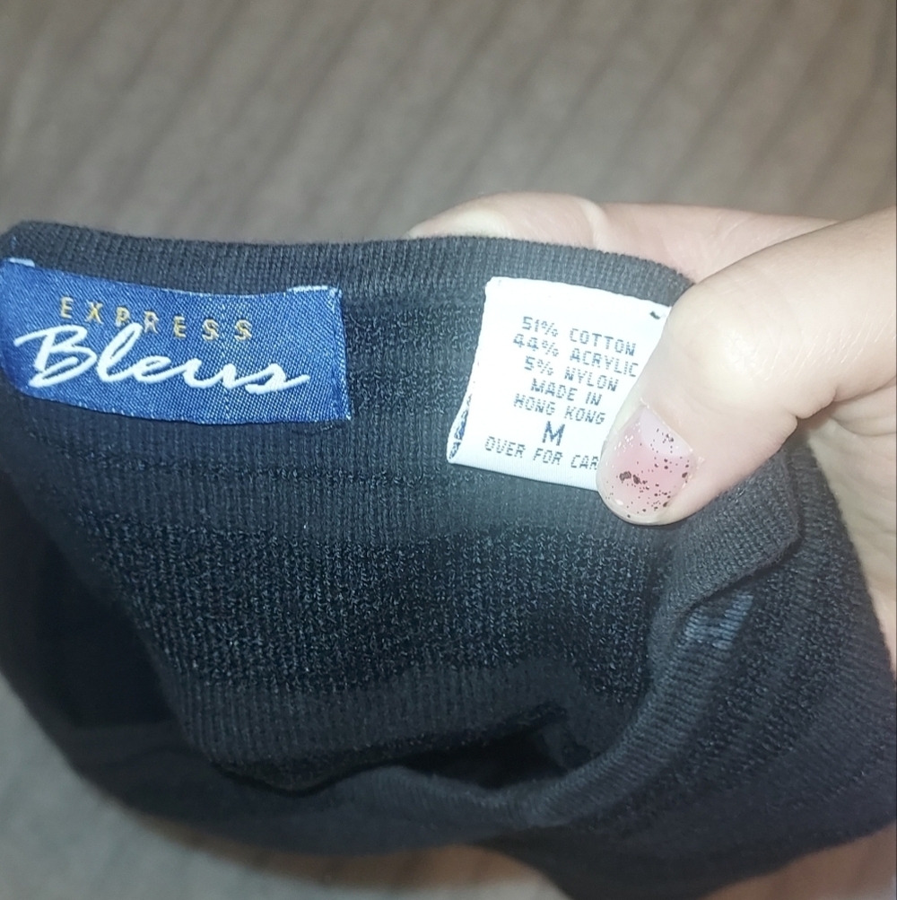 Y2K Express Bleus Cropped Tank Top - Picture 3 of 3